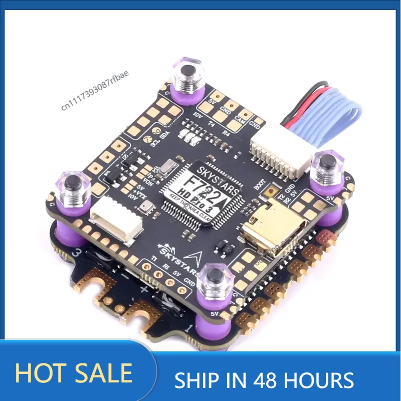 Skystars F7 F722HD PRO3 vlucht - Fpv Flight Controller F7 Stack 60A recensie en prijs