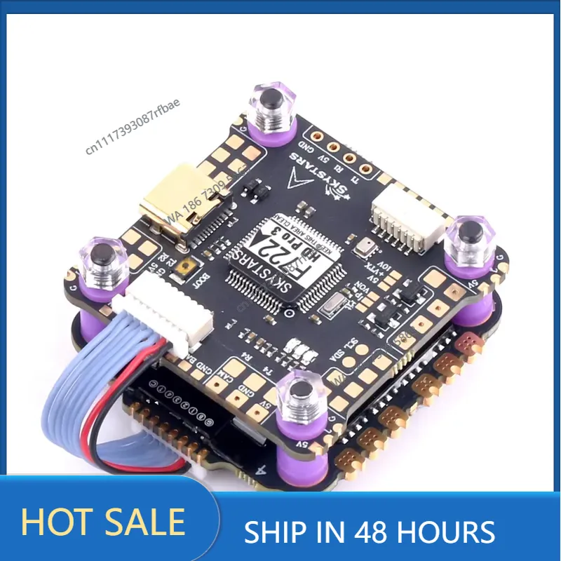 Skystars F7 F722HD PRO3 vlucht - Fpv Flight Controller F7 Stack 60A recensie en prijs